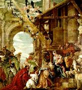 Paolo  Veronese, adoration of the magi